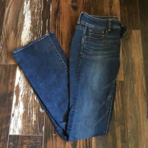 American eagle “kick boot” blue jeans size 4 long.
